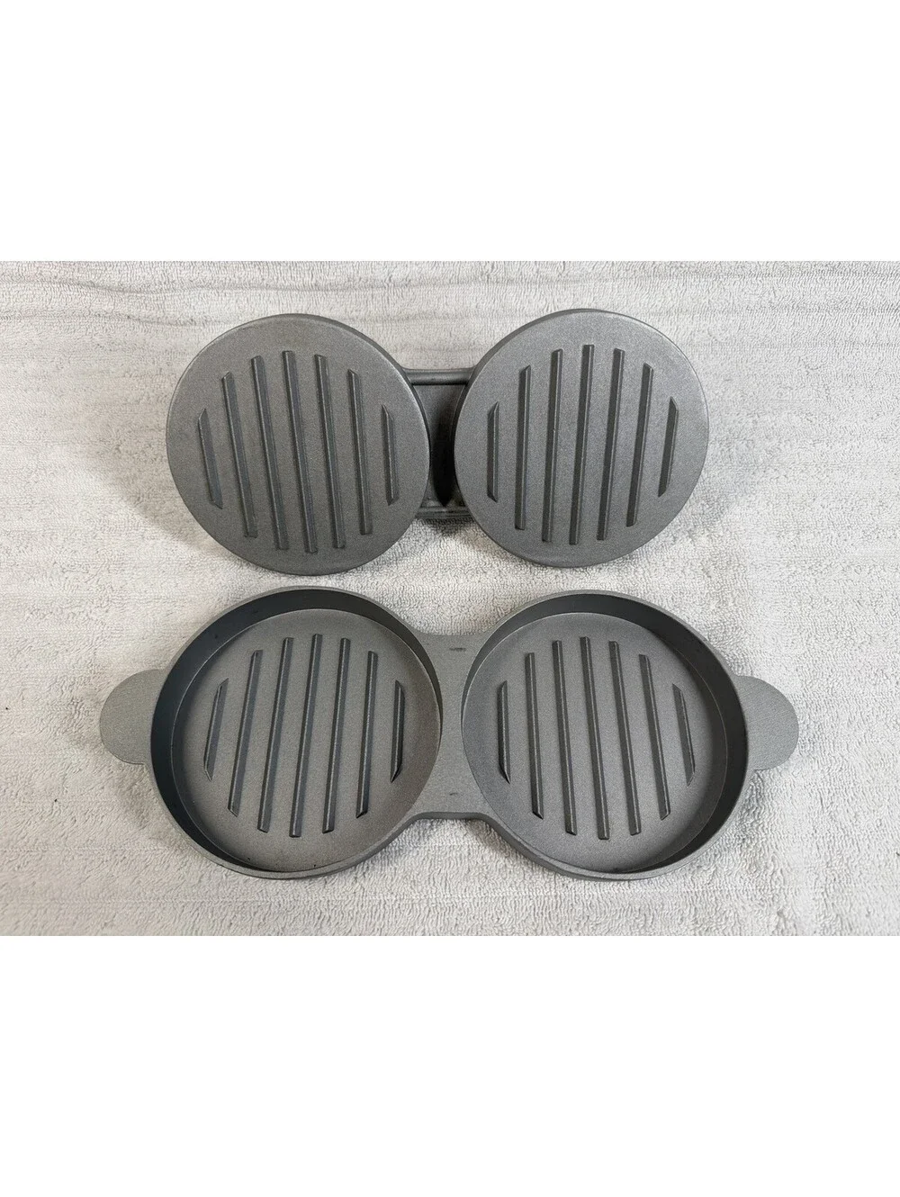 Double Non-Stick Stuffed Burger Press Hamburger Patty Maker for Meat Beaf 2 in 1